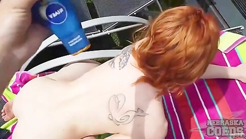 Ginger Spinner Lea And Miss Pussycat Dildo Play